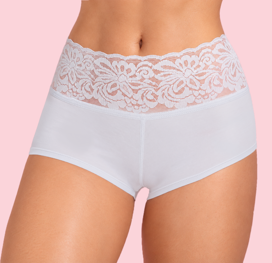 Trusa Mini Short con Blonda de Silicona