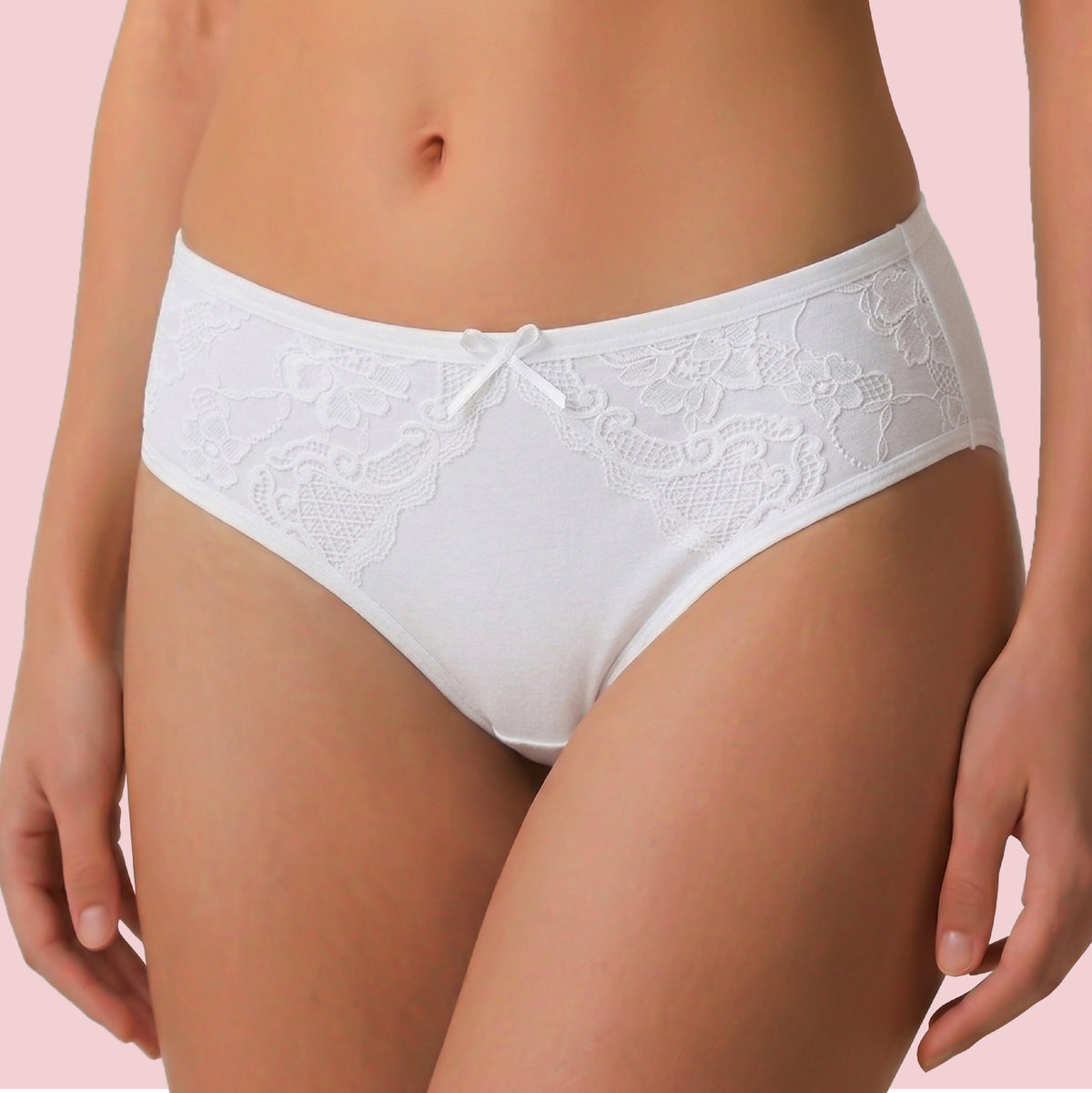 Bikini con Encaje Frontal