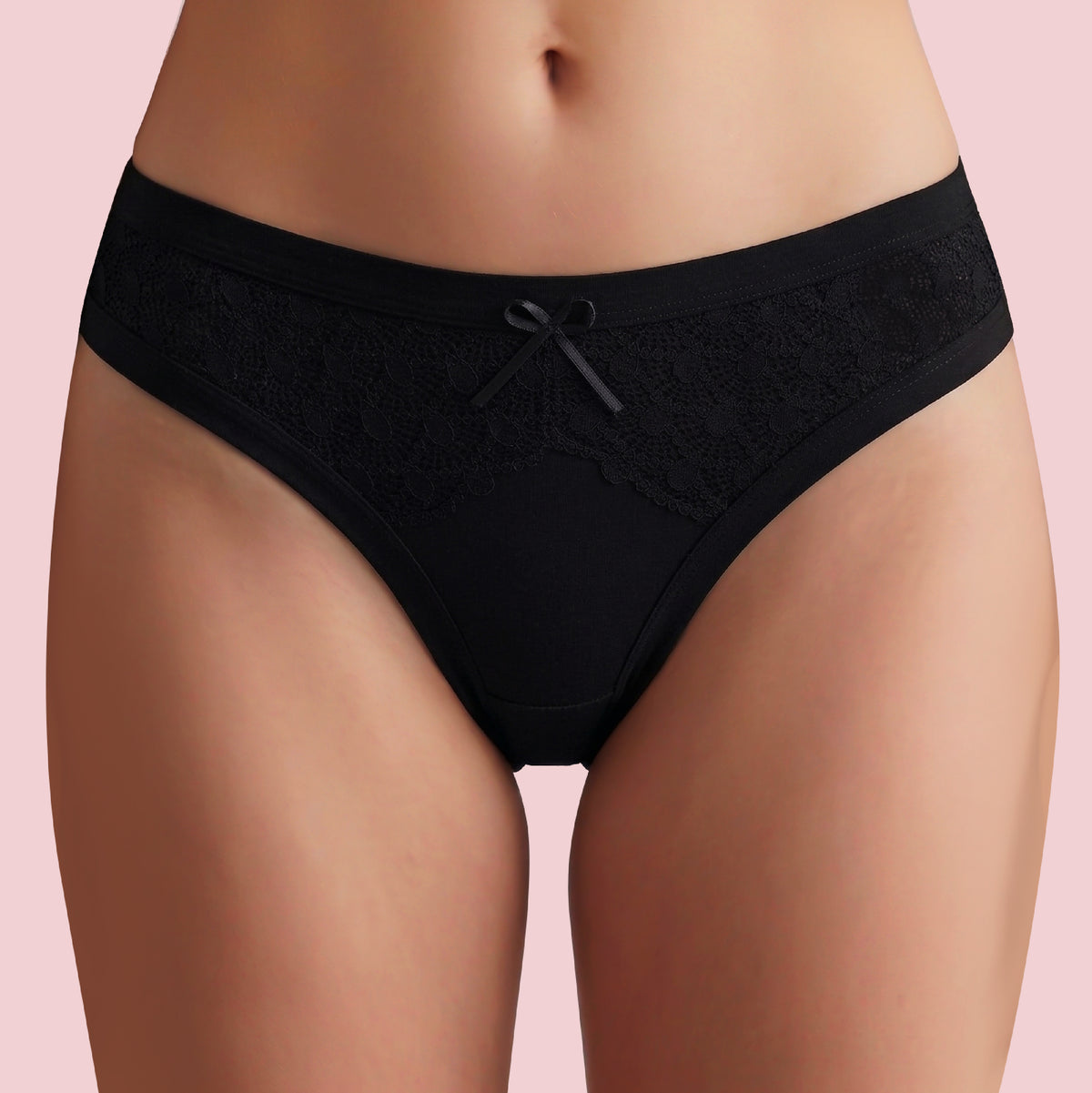 Bikini Plano con Encaje