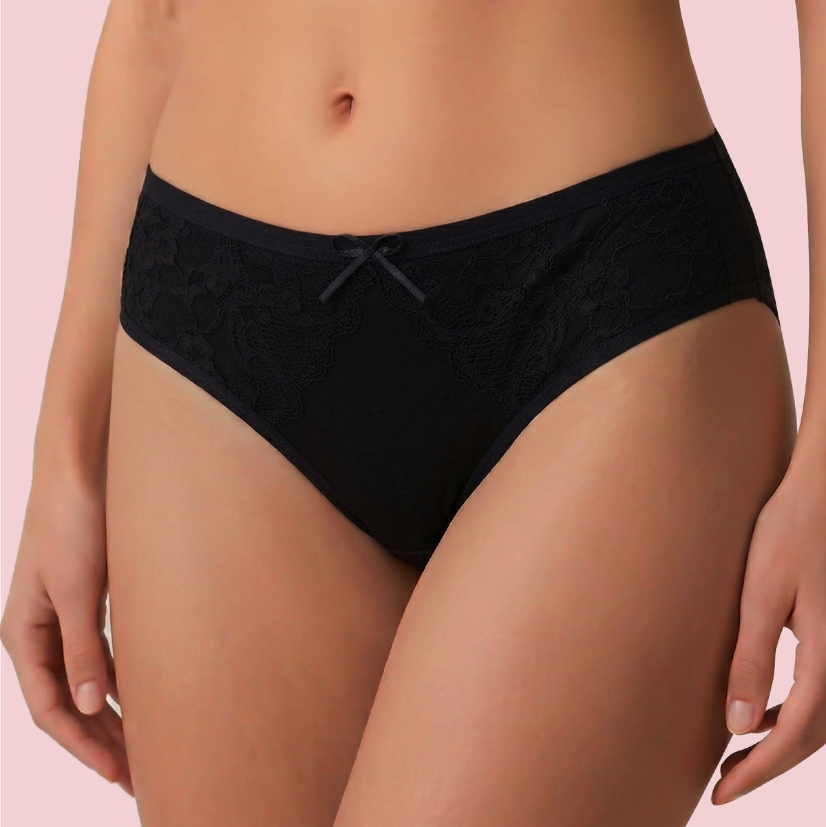 Bikini con Encaje Frontal