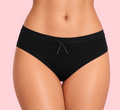 Bikini de Algodón con Elástico en la Cintura