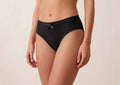 Bikini de Algodón con Elástico en la Cintura